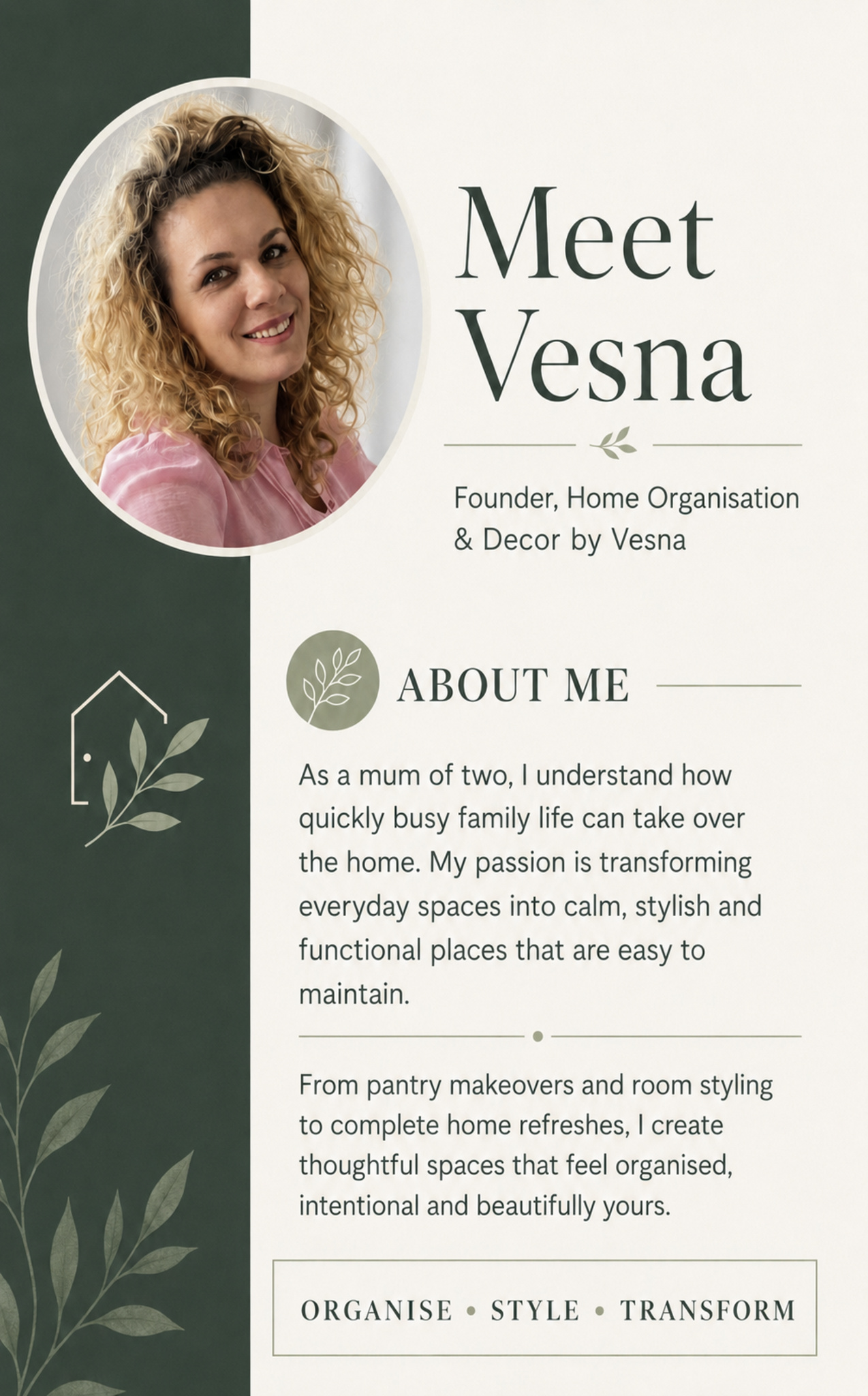 Meet Vesna, founder of Home Organisation and Décor by Vesna